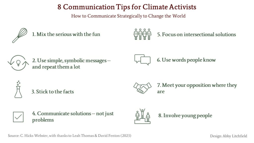 8 Communication Tips for Climate Activists