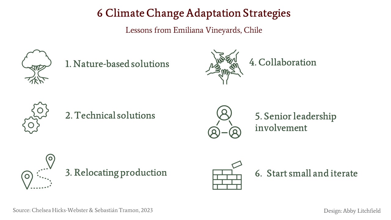 6 climate change adaptation strategies